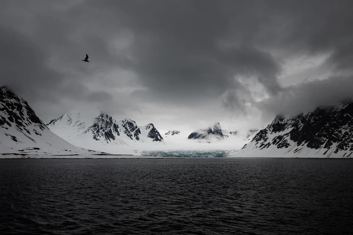 Glowing Glacier