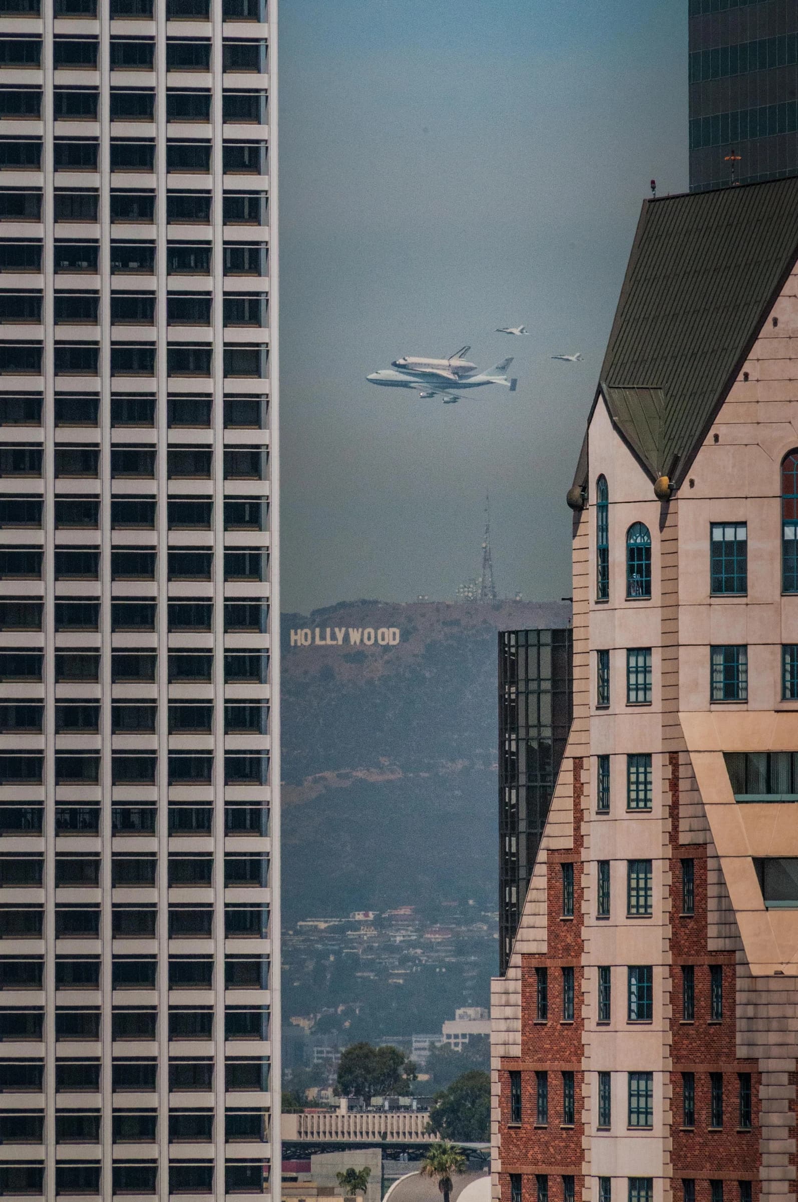 2012 Shuttle Landing in LA